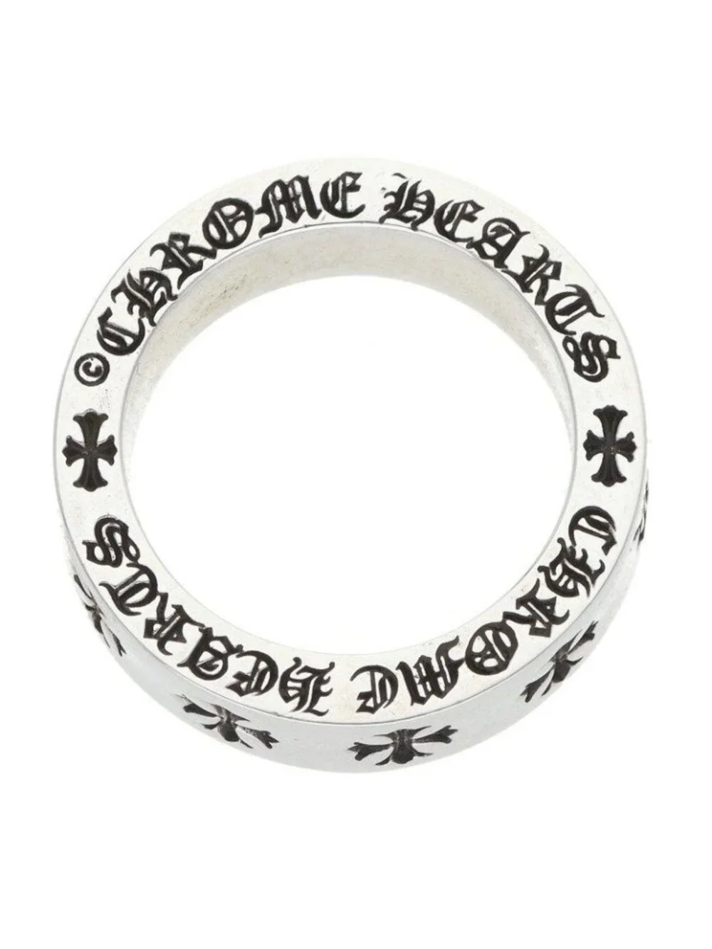 Chrome Hearts Spacer Forever Silver Ring